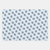 Neopolitan Mastiff Schilderen Grijs Originele Hond Inpakpapier Vel (Voorkant)