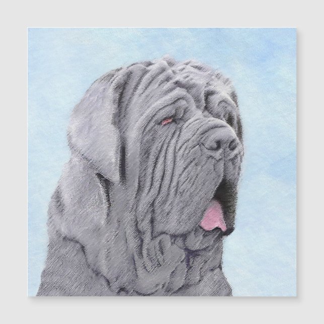 Neopolitan Mastiff-schildering - Oorspronkelijke s (Voorkant)