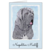 Neopolitan Mastiff-schildering - Oorspronkelijke s (Voorkant)