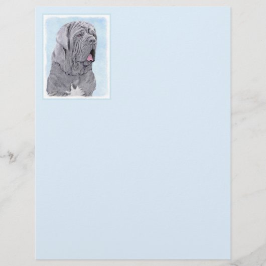 Neopolitan Mastiff-schildering - Oorspronkelijke s (Voorkant)