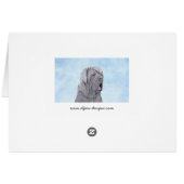 Neopolitan Mastiff-schildering - Oorspronkelijke s (Achterkant Horizontaal)