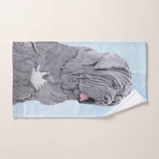 Neopolitan Mastiff-schildering - Oorspronkelijke s Bad Handdoek (Handdoek)