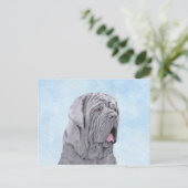 Neopolitan Mastiff-schildering - Oorspronkelijke s Briefkaart (Staand voorkant)