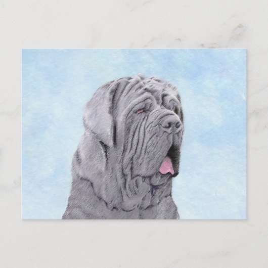 Neopolitan Mastiff-schildering - Oorspronkelijke s Briefkaart (Voorkant)
