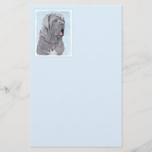 Neopolitan Mastiff-schildering - Oorspronkelijke s Briefpapier