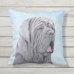 Neopolitan Mastiff-schildering - Oorspronkelijke s Buitenkussen