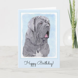 Neopolitan Mastiff-schildering - Oorspronkelijke s Kaart