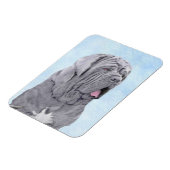 Neopolitan Mastiff-schildering - Oorspronkelijke s Magneet (Linkerzijde)