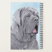 Neopolitan Mastiff-schildering - Oorspronkelijke s Planner (Achterkant)