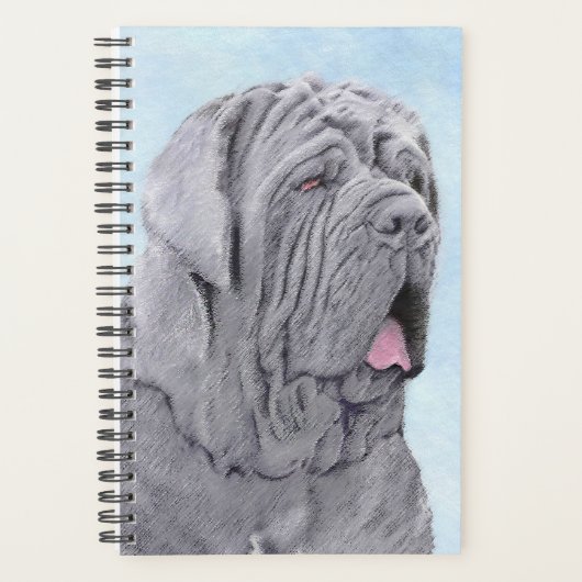 Neopolitan Mastiff-schildering - Oorspronkelijke s Planner (Voorkant)