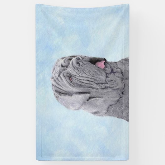 Neopolitan Mastiff-schildering - Oorspronkelijke s Spandoek (Verticaal)