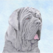 Neopolitan Mastiff-schildering - Oorspronkelijke s Sticker (Voorkant)