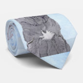 Neopolitan Mastiff-schildering - Oorspronkelijke s Stropdas (Opgerold)