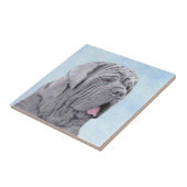 Neopolitan Mastiff-schildering - Oorspronkelijke s Tegeltje (Zijkant)