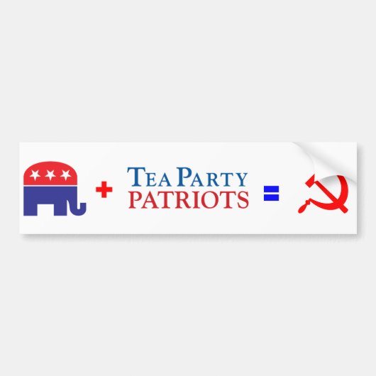 NeoPolitburo Bumpersticker (Voorkant)