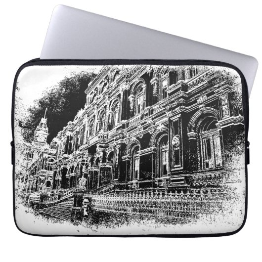 Neopreen Laptop Sleeve 13" Verkoopprijs$38.82 $51. (Voorkant)