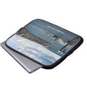 Neopreen laptophoes 10" laptop sleeve (Voorkant onderkant)