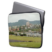 Neopreen laptophoes 13" laptop sleeve (Voorkant Links)