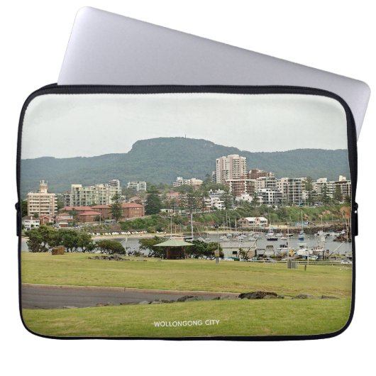 Neopreen laptophoes 13" laptop sleeve (Voorkant)