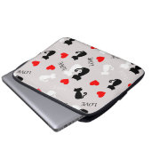 Neoprene laptophoes 13 laptop sleeve (Voorkant onderkant)