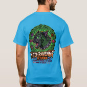 NeoRavennaNetwork T-shirt Cyberpunk Kat Tech Grafi (Achterkant)