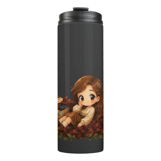 Neos Kawaii Dierenriem Maagd Thermosbeker (Voorkant)