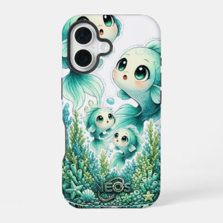 Neos Kawaii Dierenriem Vissen iPhone 16 Hoesje