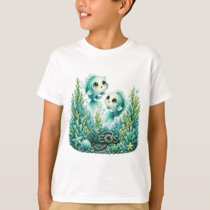 Neos Kawaii Dierenriem Vissen T-shirt
