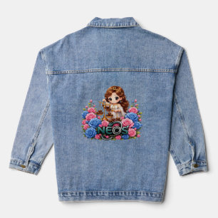 Neos Kawaii Dierenriem Weegschaal Denim Jacket