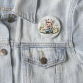 Neos Kawaii Zodiac Kreeft Ronde Button 5,7 Cm (In situ)