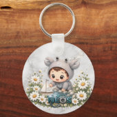 Neos Kawaii Zodiac Kreeft Sleutelhanger (Voorkant)