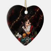 Neos Kawaii Zodiac Schorpioen Keramisch Ornament (Rechts)