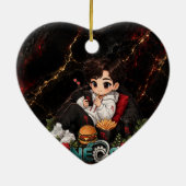 Neos Kawaii Zodiac Schorpioen Keramisch Ornament (Achterkant)