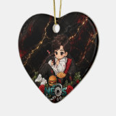 Neos Kawaii Zodiac Schorpioen Keramisch Ornament (Links)