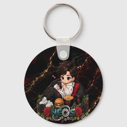 Neos Kawaii Zodiac Schorpioen Sleutelhanger (Voorkant)