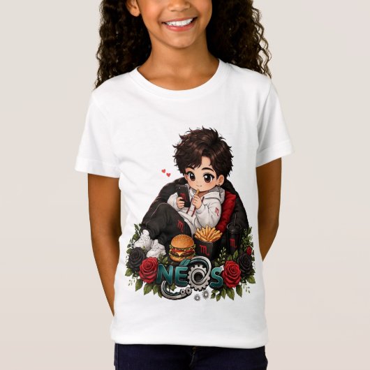 Neos Kawaii Zodiac Schorpioen T-shirt (Voorkant)