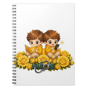 Neos Kawaii Zodiac Tweelingen Notitieboek