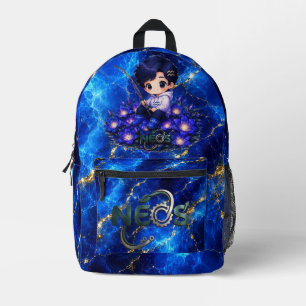 Neos Kawaii Zodiac Waterman Bedrukte Rugzak