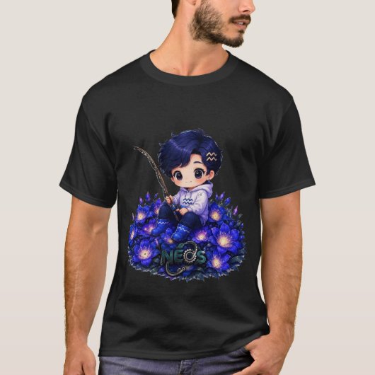 Neos Kawaii Zodiac Waterman T-shirt (Voorkant)