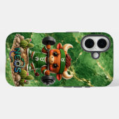 Neos Zodiac Kawaii Stier Case-Mate iPhone Case (Achterkant (horizontaal))