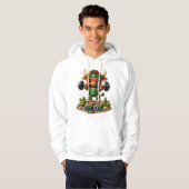 Neos Zodiac Kawaii Stier Hoodie (Voorkant volledig)