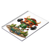 Neos Zodiac Kawaii Stier Notitieboek (Linkerzijde)