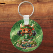 Neos Zodiac Kawaii Stier Sleutelhanger (Voorkant)
