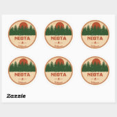 Neota Wilderness Colorado Ronde Sticker (Vel)