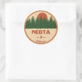 Neota Wilderness Colorado Ronde Sticker (Tas)
