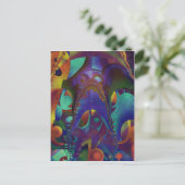 Neoterische muis briefkaart (Staand voorkant)