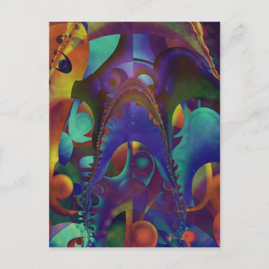 Neoterische muis briefkaart (Voorkant)