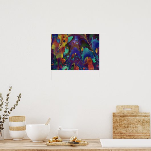 Neoterische muis poster (Keuken)