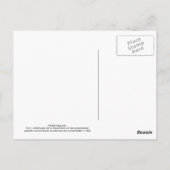 Neottia nidus avis briefkaart (Achterkant)