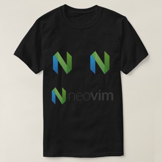 Neovim logo crypto sticker pack Sticker Copy T-shirt (Design voorkant)